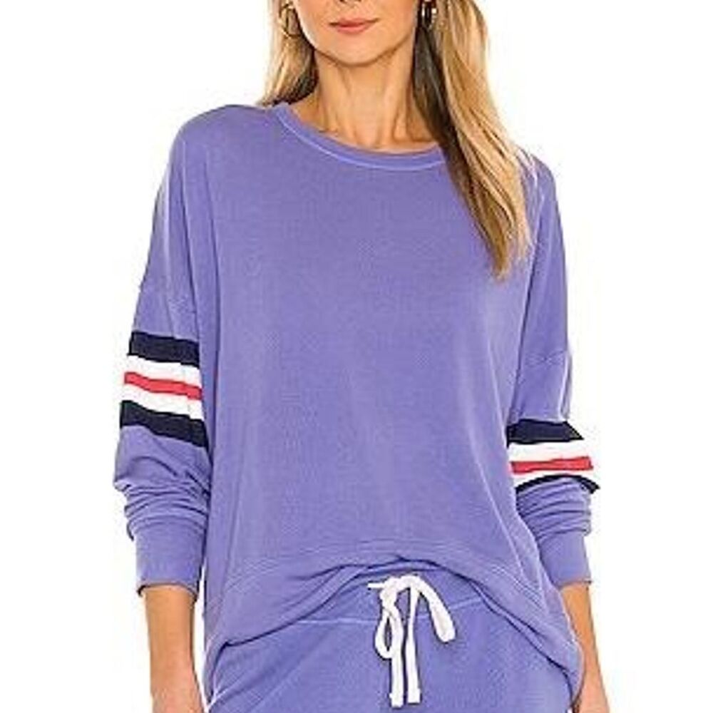 NWT 3 Color Stripe Sweatshirt SUNDRY Size 0 (XS)